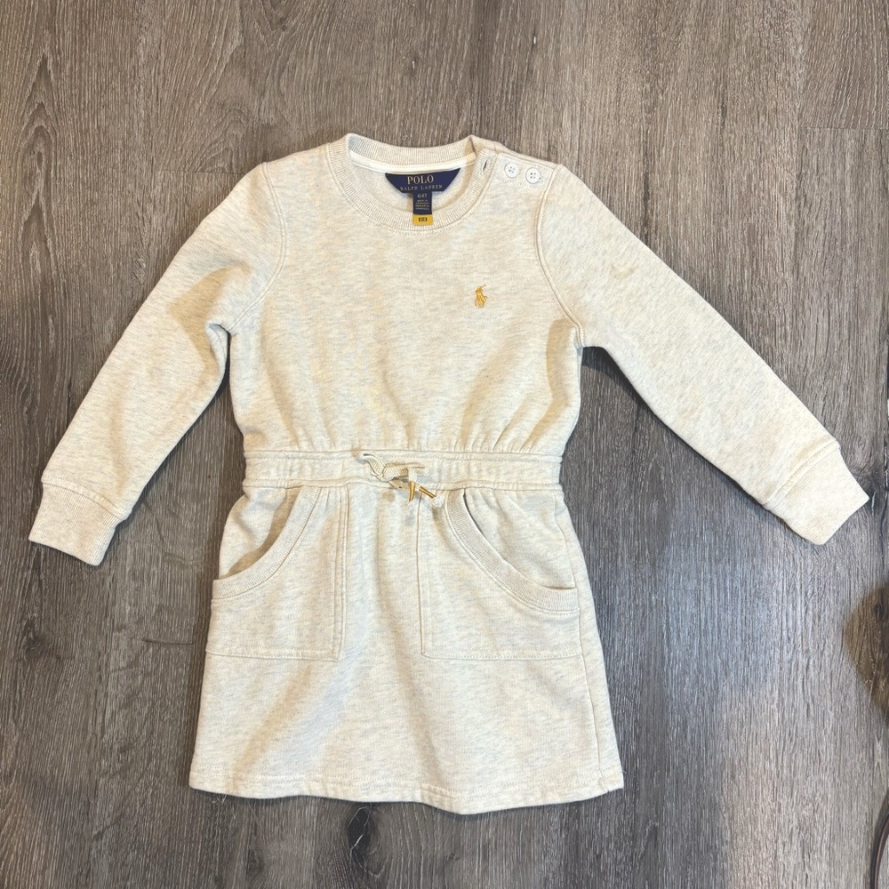 Polo Ralph Lauren 4/4T Fleece Dress